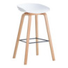 Set 6 Sgabelli Lelia bianchi 40x52x75cm moderni e versatili cucina
