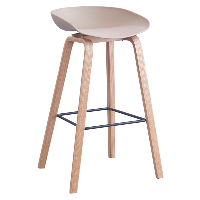 Set 6 Sgabelli Lelia tortora 40x52x75cm moderni e versatili cucina