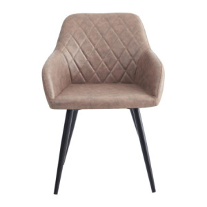 Zoom Set di 4 Poltroncine Marriot Marrone 61x57,5x79