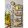 Set 6 Piante limone artificiale in vaso terracotta H43cm decorative