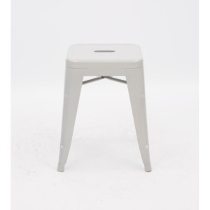 Zoom Set di 4 Sgabelli Bar Victoria Small Bianco 38x38x45 5