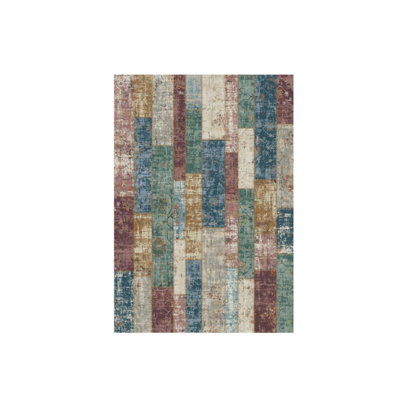 Set 4 Tappeti Felix 60x110cm multicolor poliestere arredo casa