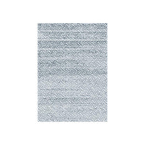 Set di 4 Tappeti In Poliestere Randall 60x110 Cm Grigio