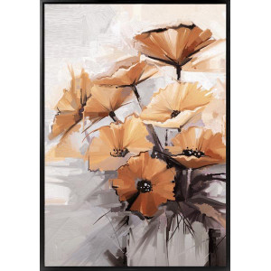 Set di 6 Stampe Su Canvas Con Cornice In Ps Crayol Ii 50x70 Cm