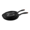 Set 6 Confezioni 2 Padelle 24/28 Rock in Carbon Steel cucina