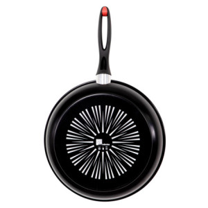 Zoom Set di 6 confezioni 2 padelle 26/30 Rock In Carbon Steel