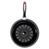Set 6 Confezioni 2 Padelle 26/30 Rock in Carbon Steel cucina