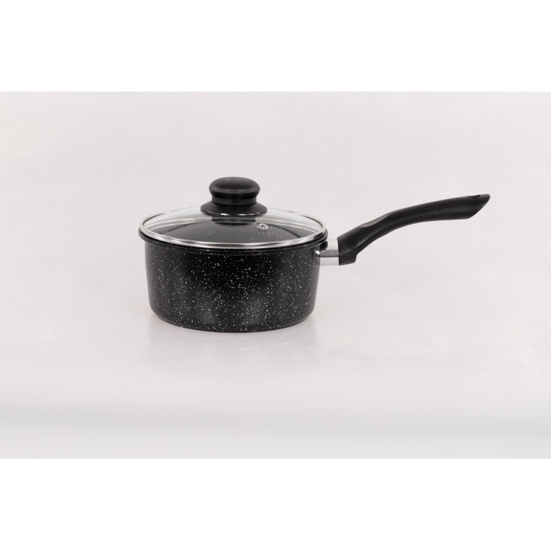 Set 4 Batterie 6pz Black Iron in Carbon Steel cucina professionale