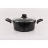 Set 4 Batterie 6pz Black Iron in Carbon Steel cucina professionale