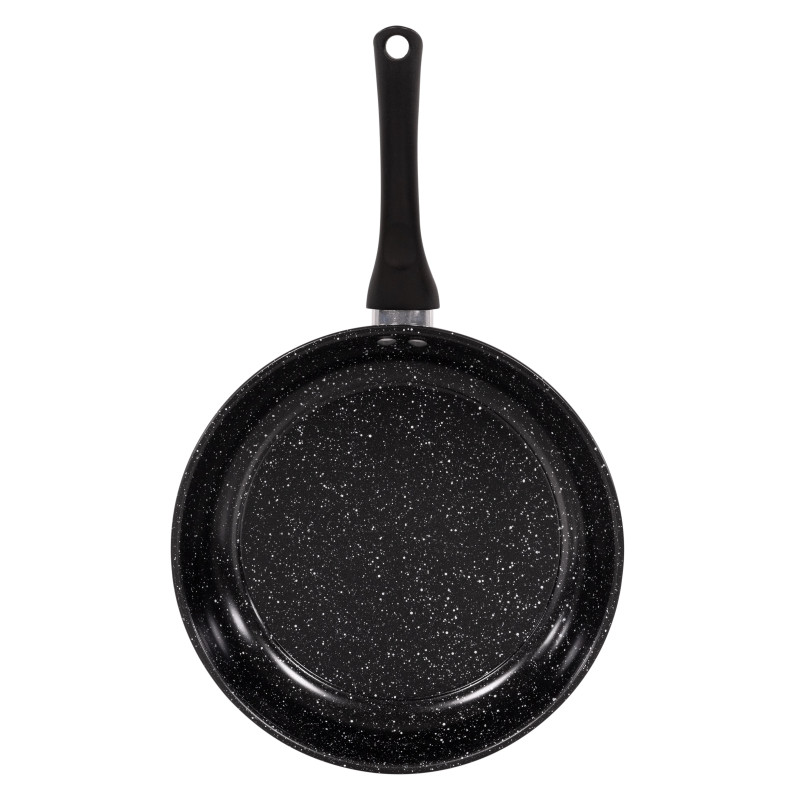 Set 4 Batterie 6pz Black Iron in Carbon Steel cucina professionale