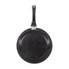 Set 4 Batterie 6pz Black Iron in Carbon Steel cucina professionale