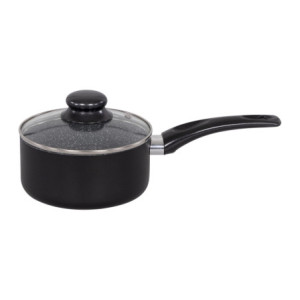 Zoom Set di 2 Batteria 7pz Gaia Alluminio Stampato Fondo Induzione Interno Effetto Marmor