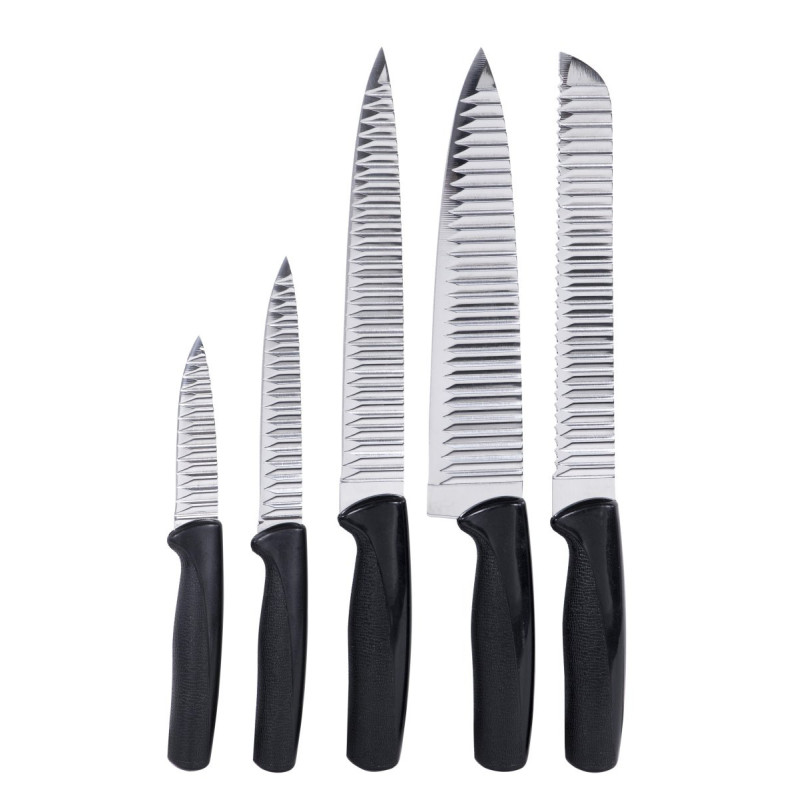 Set di 6 Confezioni Coltelli 10pz Gyare con Coprilama
