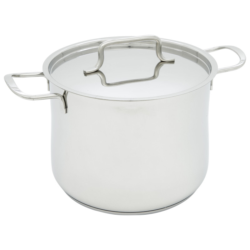 Set di 2 Batterie 9pz Steel Master acciaio 18/10 cucina