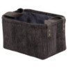 Set di 6 Cesti porta tutto Micol Grigio Scuro
30x20x16cm
Velluto A Coste