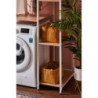Set di 6 confezioni 3 Ceste Porta Tutto Micol Terracotta velluto
