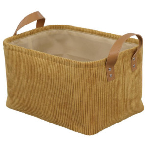 Set di 6 Cesti porta tutto Micol Senape
36x26x19cm
Velluto A Coste