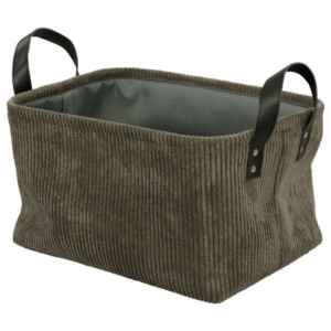 Set di 6 Cesti porta tutto Micol Verde
36x26x19cm
Velluto A Coste