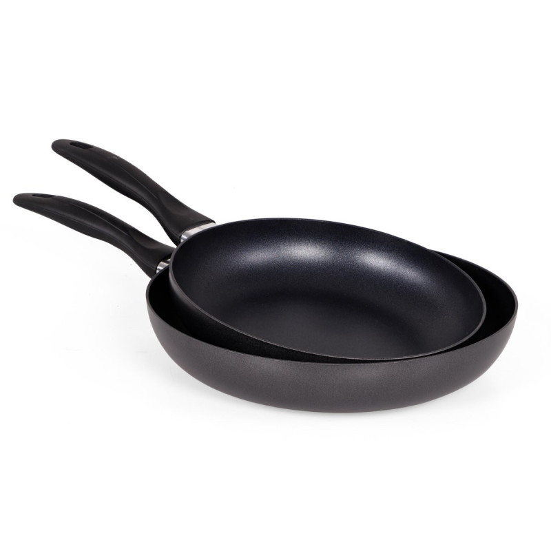 Set 12 padelle Medua alluminio fondo induzione 24-28cm cucina