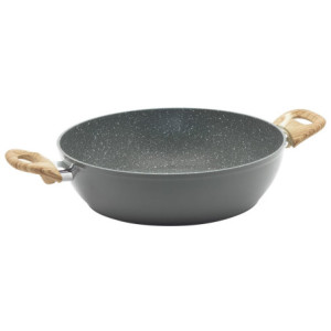 Set di 6 Tegame Alluminio Forgiato Cm 32 Atlantic