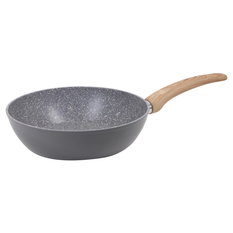 Set 6 padelle alte Atlantic alluminio forgiato 32cm antiaderenti