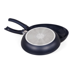 Zoom Set di 4 confezioni 2 padelle 24/28 Ocean Alluminio Forgiato Fondo Induzione Int ceramico