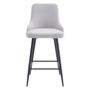 Set di 4 Sgabelli Chantal In Tessuto 320gr Beige Dimensione 47x52,5x100cm