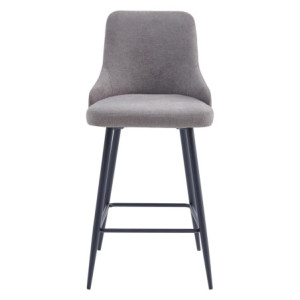 Set di 4 Sgabelli Chantal In Tessuto 320gr Tabacco Dimensione 47x52,5x100cm