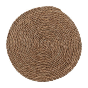 Set di 6 Tovagliette Nanny D38 In Paglia Intrecciata Naturale