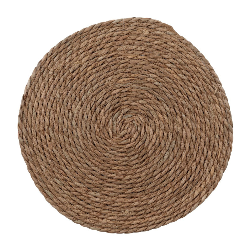 Set di 6 tovagliette Nanny Ø38cm paglia intrecciata naturale