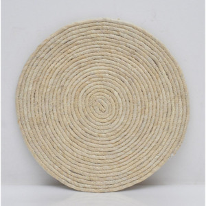 Zoom Set di 6 Tovagliette Sammy D38 In Fibra Di Mais Intrecciata Naturale