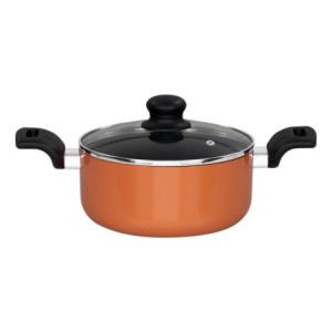 Zoom Set di 2 Batteria 7pz Fusion In Alluminio Stampato E Fondo Induzione