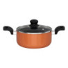 Set 2 batterie 7pz Fusion alluminio induzione cucina completa
