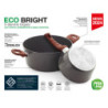 Set di 6 padelle alluminio forgiato 28cm rivestimento ceramico