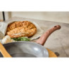 Set di 6 padelle alluminio forgiato 30cm rivestimento ceramico