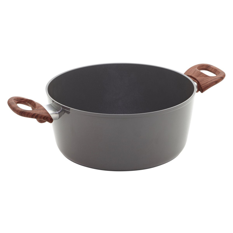 Set di 6 casseruole alluminio forgiato 20cm rivestimento ceramico