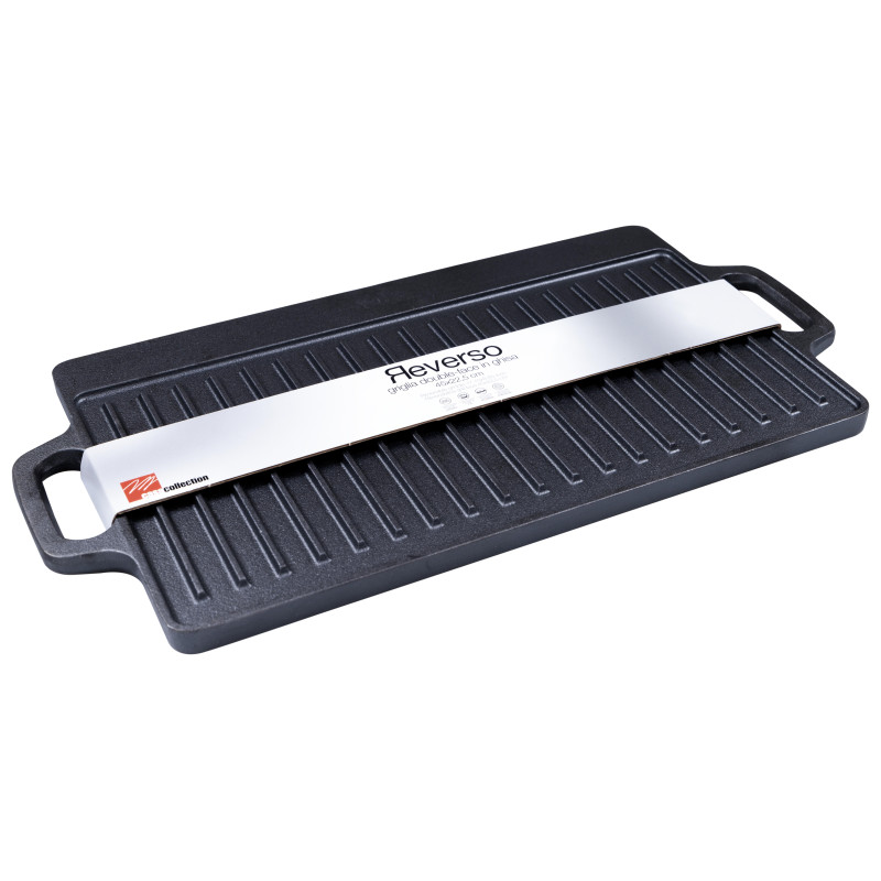 Set di 3 Griglie Reverso Ghisa 45x22,5 cm - Accessori Cucina