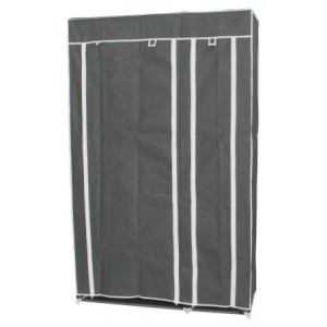 Zoom Set di 5 Armadi In Tnt 110x45x175 Cm Grigio