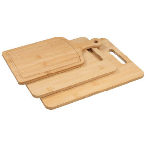 Set di 6 confezioni 3pz Taglieri 28*21,5 33*17,8 33*24 In Bamboo