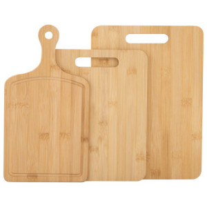 Zoom Set di 6 confezioni 3pz Taglieri 28*21,5 33*17,8 33*24 In Bamboo