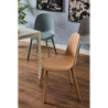 Set di 4 Sedie Mael in PP Tortora - Design Moderno e Versatile
