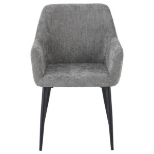 Zoom Set di 4 Poltrone Shirley In Tessuto Tortora