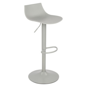 Set di 2 Sgabelli Casper In Pp Grigio Medio