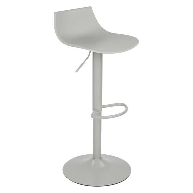 Set di 2 Sgabelli Casper In Pp Grigio Medio