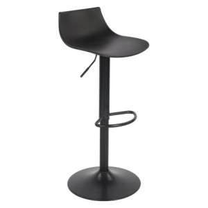 Set di 2 Sgabelli Casper In Pp Nero