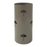 Set di 4 Portaombrello Rain D 24xh48 In Metallo Tort Lucido