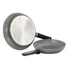 Set di 6 confezioni 2 padelle Gradient Gray ceramica induzione