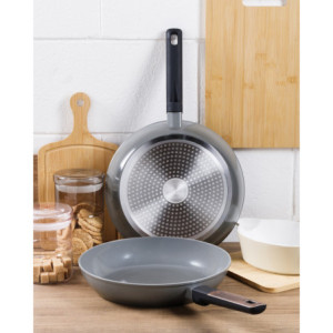 Zoom Set di 6 confezioni 2 Padelle 24-28 Gradient Gray Ceramica Amico Fondo Induzione