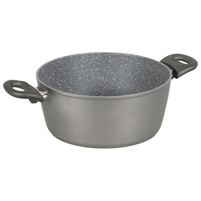 Set di 2 Batterie 5pz Alisia in Alluminio Forgiato cucina moderna