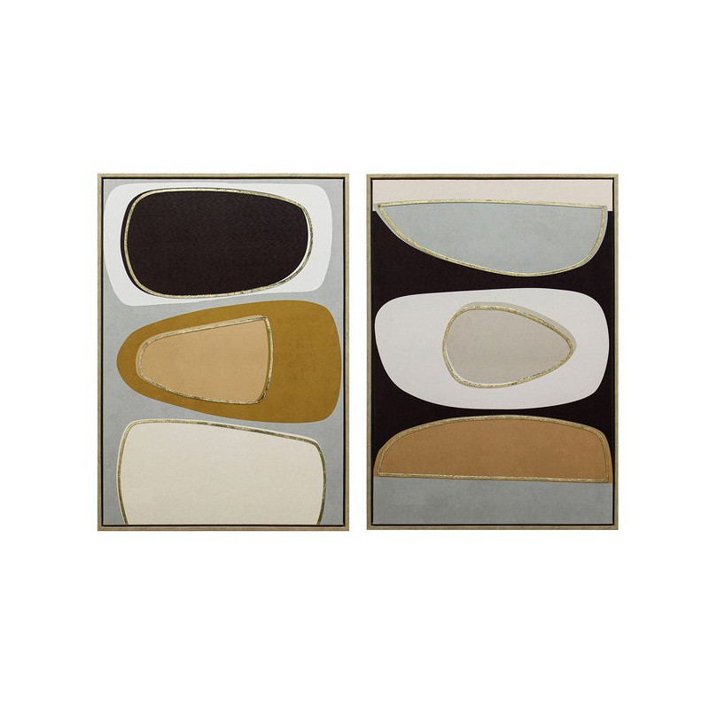 Set di 6 Stampe su Canvas Mall 50x70cm quadri moderni assortiti